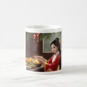 (Asian Girl III) Classic Mug, 11 oz コーヒーマグカップ (中央)