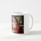 (Asian Girl IV) Classic Mug, 11 oz コーヒーマグカップ (正面右)