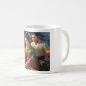 (Asian Girl V) Classic Mug, 11 oz コーヒーマグカップ (正面右)