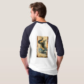 ASIAN Parchment Dragon T-Shirts Tシャツ (裏面フル)