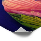 Asian princess with big blue hat ポスター (角)