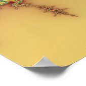 Asian Spider – フラクタルポスター ポスター (角)