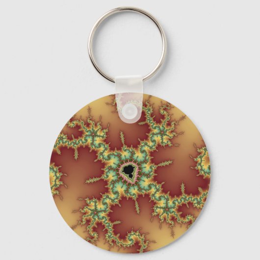 Asian Spider – フラクタル キーホルダー (正面)