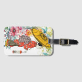 Asian Woman Lagageタグ ラゲッジタグ (正面横)