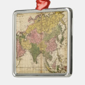 AsiaPanoramic MapAsia 3 メタルオーナメント (左)