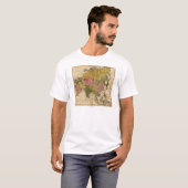 AsiaPanoramic MapAsia 3 Tシャツ (正面フル)