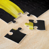 Asiatic Lilies on Black ジグソーパズル (側面)