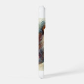 Asiatic Lion 060824AREF140 - Watercolor iPhoneケース (右側面)