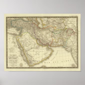 Asiatic Turkey, Persia, Arabia, Kabul ポスター (正面)