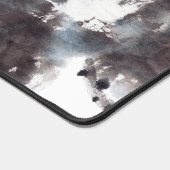 Asiatische Kunst mit Lotusblätter Motiv デスクマット (コーナー)