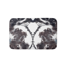 Asiatische Kunst mit Lotusblätter Motiv バスマット