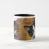 ASIOおよびオーティスの猫ちゃん マグカップ (中央)