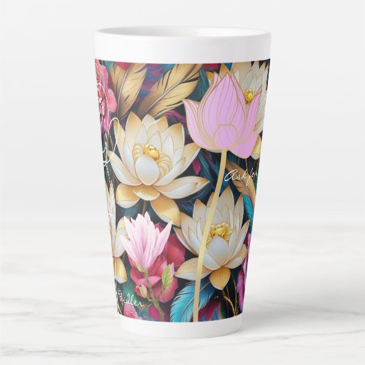 Ask For A Sign-Latte Mug カフェラテマグ (正面)