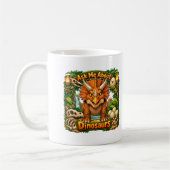 Ask Me About Dinosaurs | Hot Chocolate | コーヒーマグカップ (左)