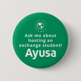 Ask Me About Hosting Button 2022 缶バッジ