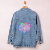 Ask me about Jesus - trust me Denim Jacket デニムジャケット (ハンガー)