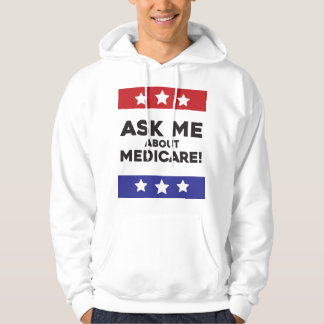 Ask Me About Medicare – Pullover Hoodie パーカ