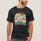 Ask Me About My Chickens  Chicken  Farming Women Tシャツ (正面)