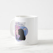 Ask Me About My Frenchie Funny Dog Mom Obsession D コーヒーマグカップ (正面左)