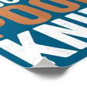 Ask Me About My Op Knife Funny Toilet Humor  ポスター (角)