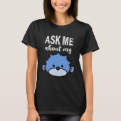 Ask Me About My Puffer Fish Kids Puffer Fish Tシャツ (正面)