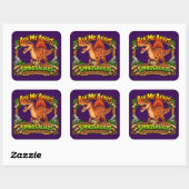 Ask Me About the Spinosaurus | 3 inch Sticker スクエアシール (シート)
