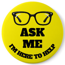 Ask Me Conference Button–ネットワーキング & イベント バッジ
