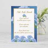 Ask Seek Knock Matthew 7:8 Card シーズンカード (スタンド正面)