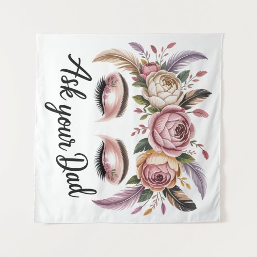 Ask Your Dad タペストリー (正面(横))