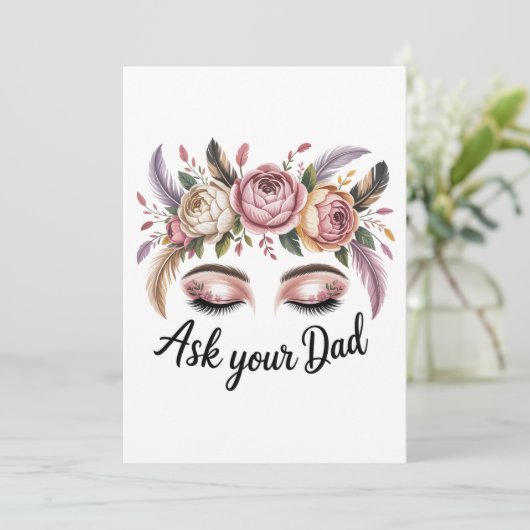 Ask Your Dad 招待状 (スタンド正面)