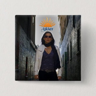 Askherボタンのロリ地方のロゴ 缶バッジ