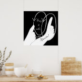 ASLが君の手でそれを言う ポスター (キッチン)