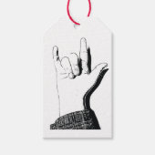 ASLであなたを愛する ギフトタグ (正面)