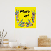 ASLどうしたの？ ポスター (キッチン)