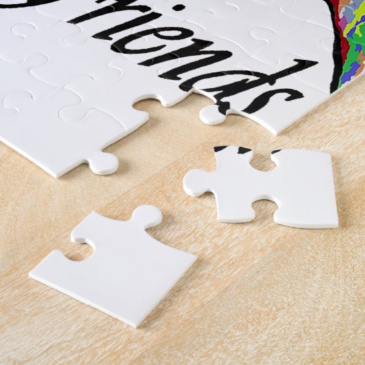 ASLの友人 ジグソーパズル (側面)