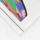 ASLの友人 フリースブランケット (角)