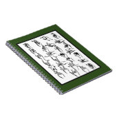 ASLの手話の例 ノートブック (右側)