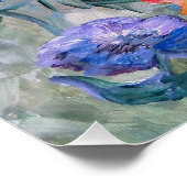 ASLの花と私はあなたを愛している ポスター (コーナー)