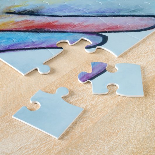 ASLの蝶 ジグソーパズル (側面)