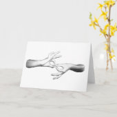 ASLの通訳 カード (黄色い花)