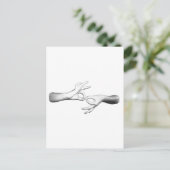 ASLの通訳 ポストカード (スタンド正面)