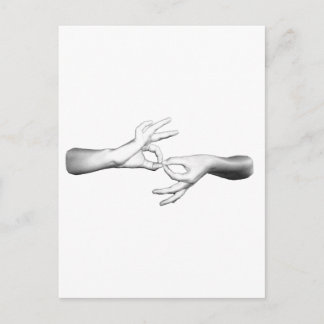 ASLの通訳 ポストカード