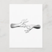 ASLの通訳 ポストカード (正面)