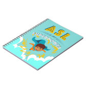 ASLは私のスーパーパワー ノートブック (左側)