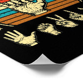 Aslろう者のサインLになれる認識度 ポスター (角)