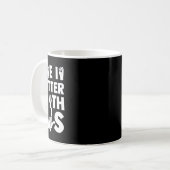 ASLろう者認識度および手話2 コーヒーマグカップ (正面左)