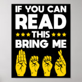 Aslろう認識度ろう文化と手話 ポスター (正面)