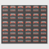 ASLアメリカ手話通訳者聾者 ラッピングペーパー (フラット)