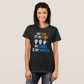 ASLアメリカ手話 Tシャツ (正面フル)