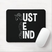 ASLアルファベットアメリカンシン言語ASL先生ジュ マウスパッド (マウス)